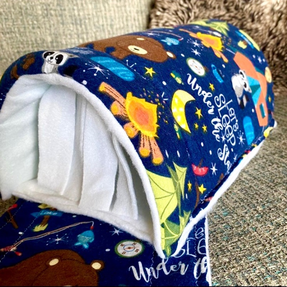 Small pet guinea pig hedgehog rat cozy hide bed